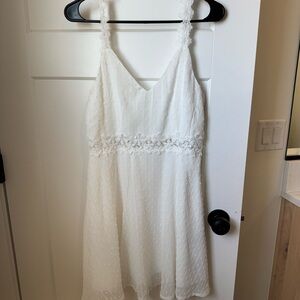 Elegant White Women’s Dress